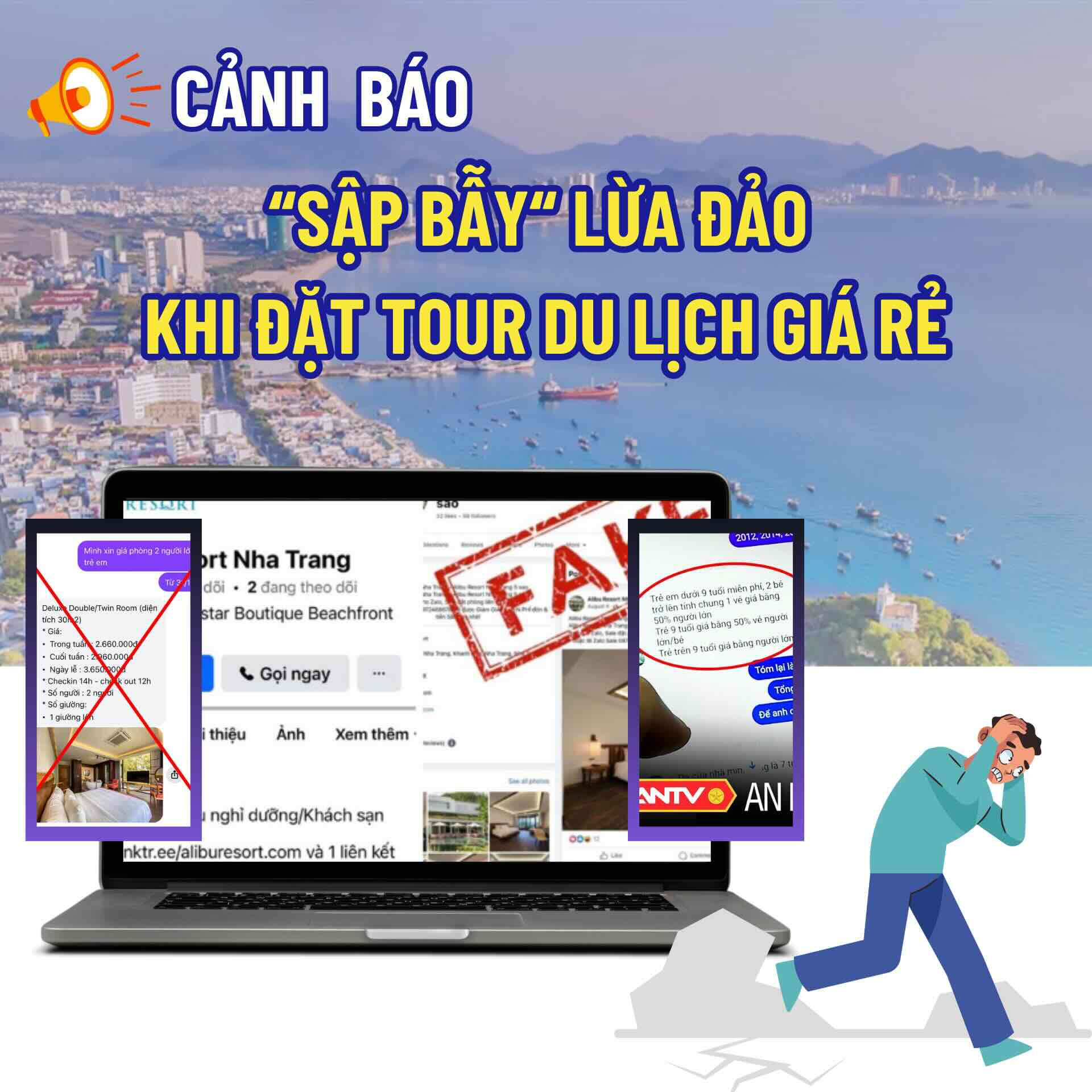 cảnh báo lừ đảo